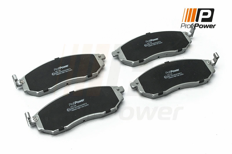 Diskinių stabdžių trinkelių rinkinys ProfiPower 1B1129