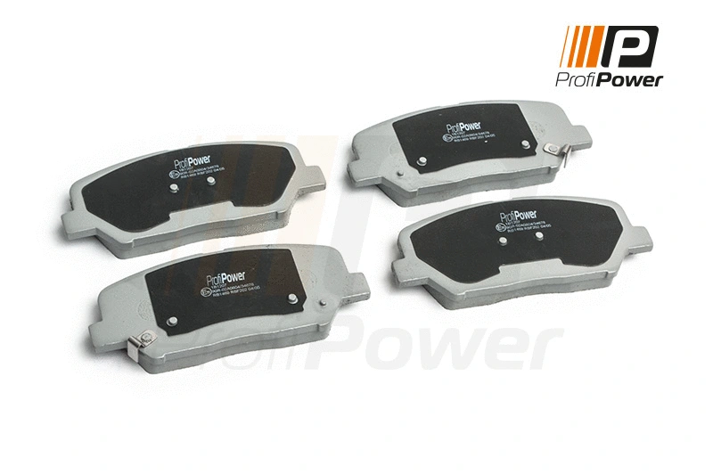 Diskinių stabdžių trinkelių rinkinys ProfiPower 1B1207