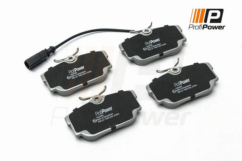 Diskinių stabdžių trinkelių rinkinys ProfiPower 1B2068