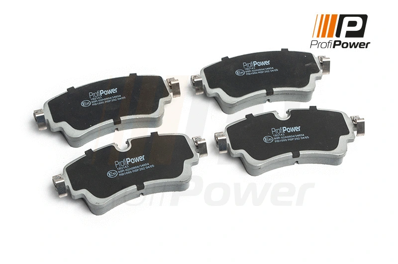 Diskinių stabdžių trinkelių rinkinys ProfiPower 1B2143
