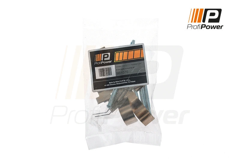 Diskinių stabdžių trinkelių priedų komplektas ProfiPower 9B1070
