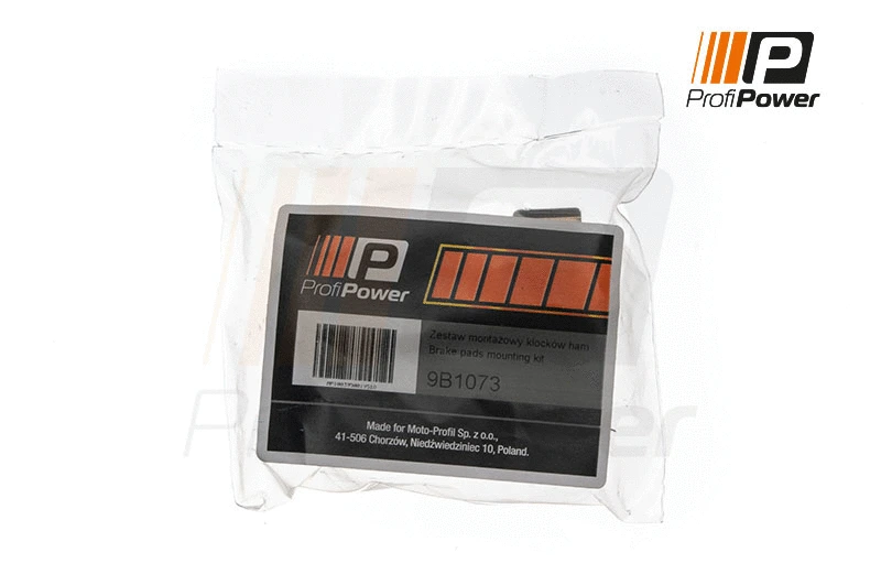 Diskinių stabdžių trinkelių priedų komplektas ProfiPower 9B1073