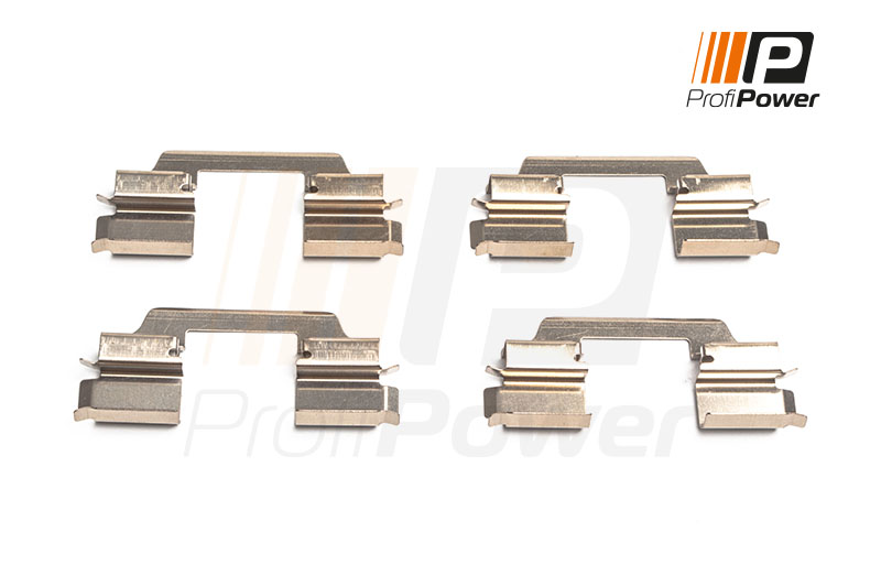 Diskinių stabdžių trinkelių priedų komplektas ProfiPower 9B1084