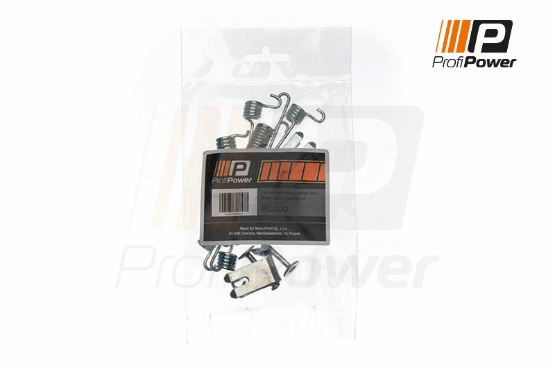 Stabdžių trinkelių priedų komplektas ProfiPower 9B2032