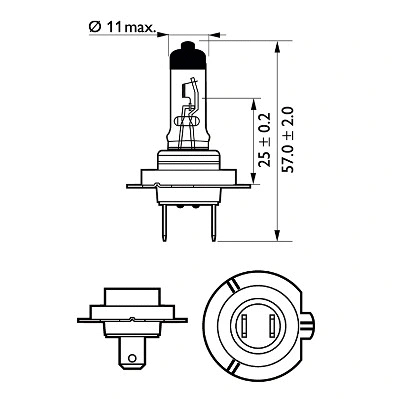 Prožektoriaus lemputė PHILIPS 12972XV+BW