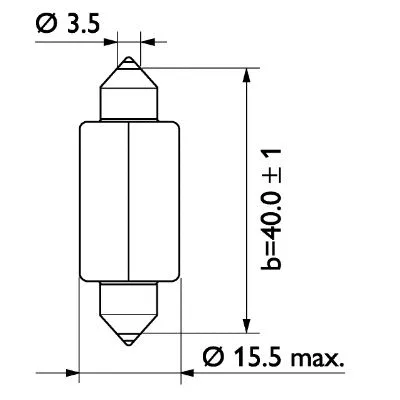 Lemputė PHILIPS 13850CP