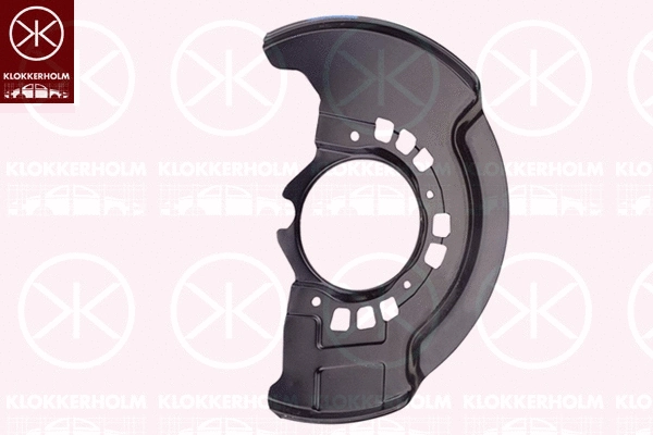 Stabdžių disko apsauginis skydas KLOKKERHOLM 8179376