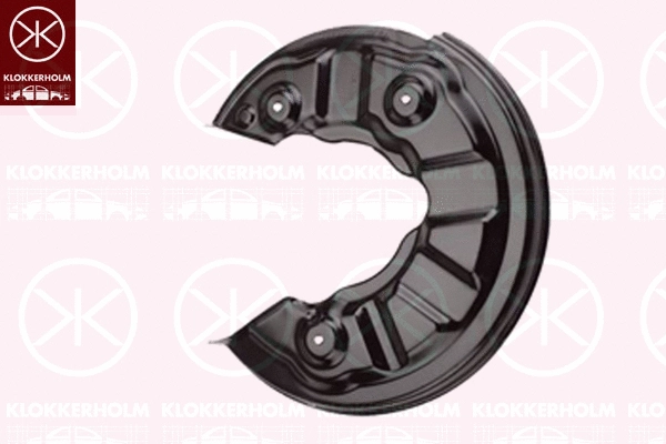 Stabdžių disko apsauginis skydas KLOKKERHOLM 9535873