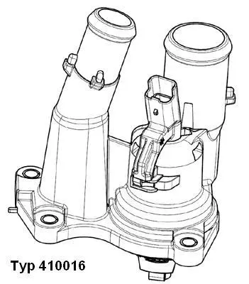 Termostatas BorgWarner (Wahler) 410016.98D