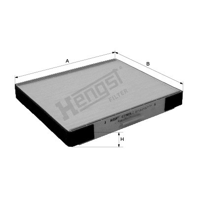 Salono filtras HENGST FILTER E3985LI