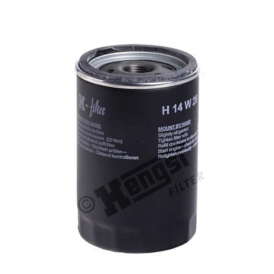 Alyvos filtras HENGST FILTER H14W26
