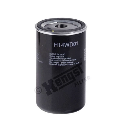Automatinės transmisijos hidraulinis filtras HENGST FILTER H14WD01
