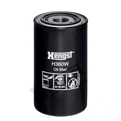 Alyvos filtras HENGST FILTER H360W