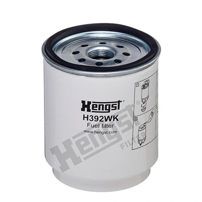 Kuro filtras HENGST FILTER H392WK