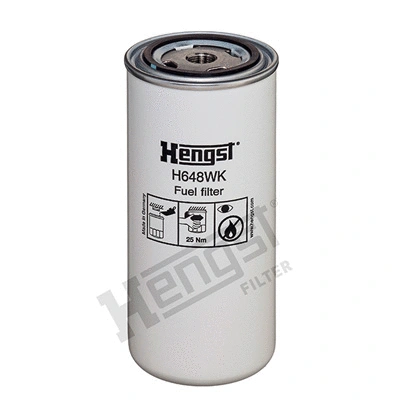 Kuro filtras HENGST FILTER H648WK