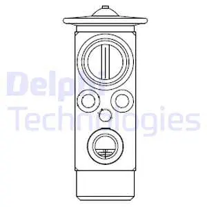 Oro kondicionieriaus išsiplėtimo vožtuvas DELPHI CB1024V