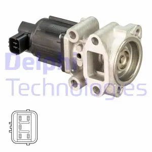 ERG vožtuvas DELPHI EG10543-12B1