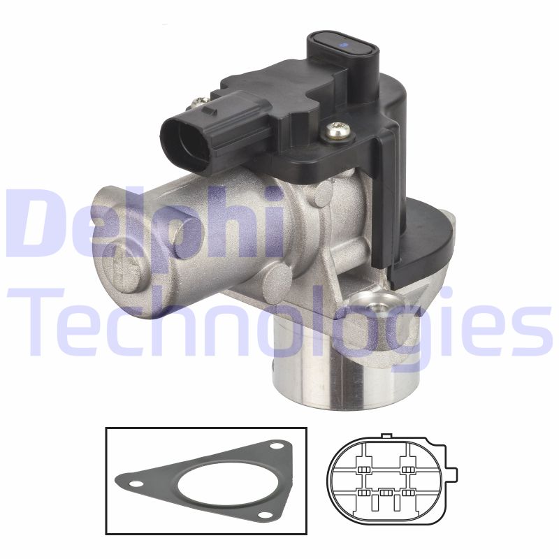 ERG vožtuvas DELPHI EG10617-12B1