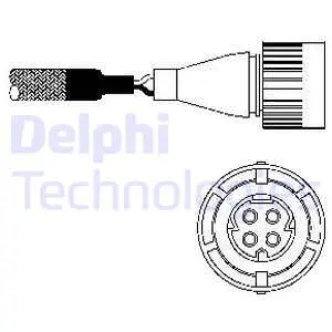 Lambda jutiklis DELPHI ES10254-12B1