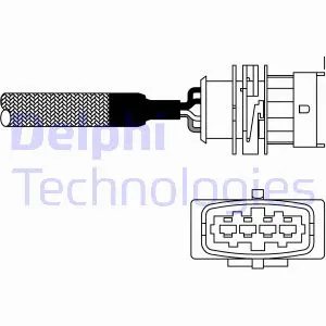 Lambda jutiklis DELPHI ES10982-12B1