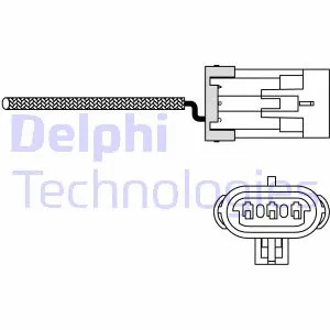 Lambda jutiklis DELPHI ES10988-12B1