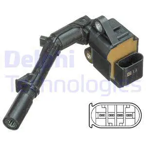 Uždegimo ritė DELPHI GN10690-12B1