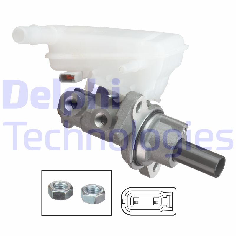 Stabdžių pagrindinis cilindras DELPHI LM80567