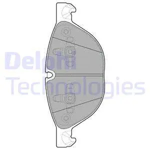 Diskinių stabdžių trinkelių rinkinys DELPHI LP2091