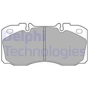 Diskinių stabdžių trinkelių rinkinys DELPHI LP2138