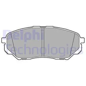 Diskinių stabdžių trinkelių rinkinys DELPHI LP3186
