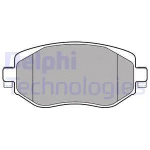Diskinių stabdžių trinkelių rinkinys DELPHI LP3306