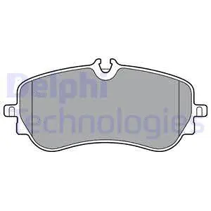 Diskinių stabdžių trinkelių rinkinys DELPHI LP3367