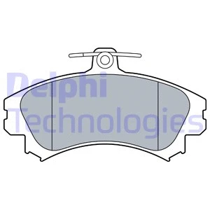 Diskinių stabdžių trinkelių rinkinys DELPHI LP3533