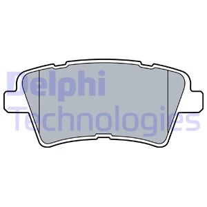 Diskinių stabdžių trinkelių rinkinys DELPHI LP3537