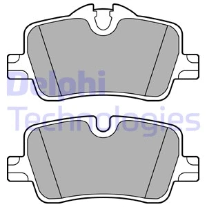 Diskinių stabdžių trinkelių rinkinys DELPHI LP3606