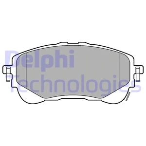 Diskinių stabdžių trinkelių rinkinys DELPHI LP3609