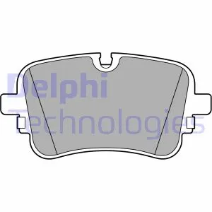 Diskinių stabdžių trinkelių rinkinys DELPHI LP3671