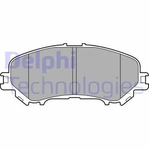 Diskinių stabdžių trinkelių rinkinys DELPHI LP3693