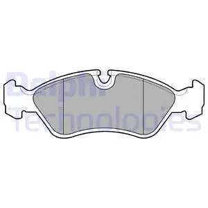 Diskinių stabdžių trinkelių rinkinys DELPHI LP585