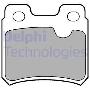 Diskinių stabdžių trinkelių rinkinys DELPHI LP586
