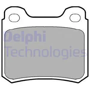 Diskinių stabdžių trinkelių rinkinys DELPHI LP915