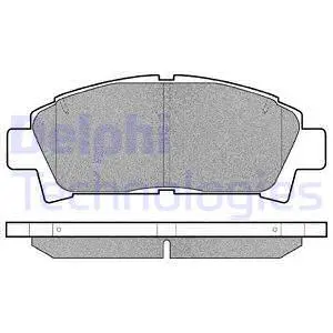 Diskinių stabdžių trinkelių rinkinys DELPHI LP940