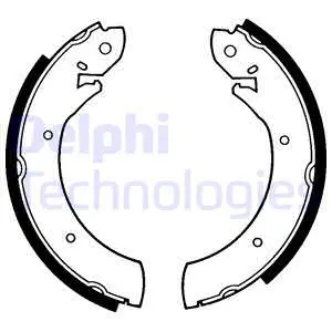 Stabdžių trinkelių komplektas DELPHI LS1179