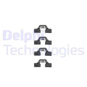 Diskinių stabdžių trinkelių priedų komplektas DELPHI LX0307
