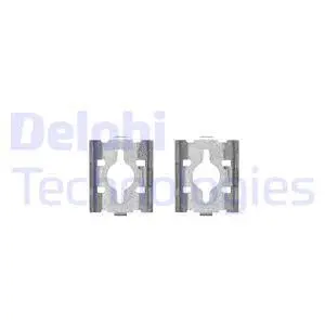 Diskinių stabdžių trinkelių priedų komplektas DELPHI LX0328