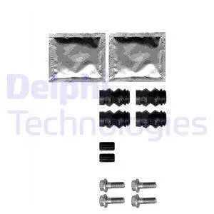 Diskinių stabdžių trinkelių priedų komplektas DELPHI LX0358