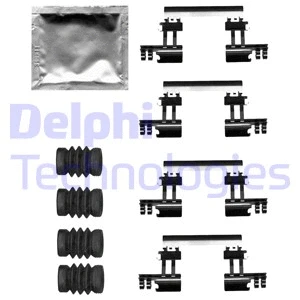 Diskinių stabdžių trinkelių priedų komplektas DELPHI LX0679