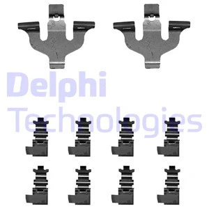 Diskinių stabdžių trinkelių priedų komplektas DELPHI LX0714