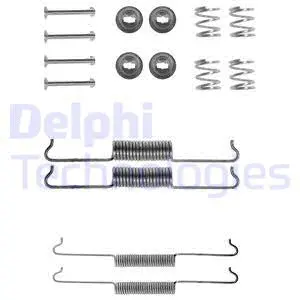 Stabdžių trinkelių priedų komplektas DELPHI LY1008