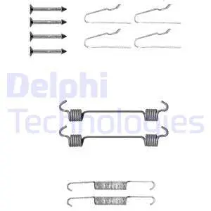 Stovėjimo stabdžių trinkelių priedų komplektas DELPHI LY1306